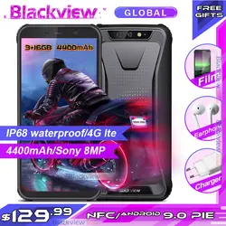 Новое поступление Blackview BV5500 PRO IP68 водонепроницаемый прочный смартфон 3 Гб 16 Гб 5,5 "экран 4400 мАч Android 9,0 пирог 4G мобильный телефон
