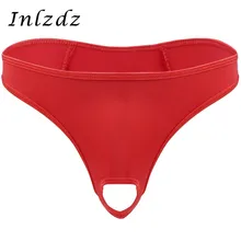 Горячие сексуальные мужские трусы нижнее белье мужское нижнее белье, мужчины микро-стринги трусы с отверстием для пениса Нижнее белье Мужские Экзотические Стринги трусики