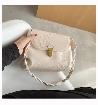 

Bags for Women2020 New Style for Autumn and Winter Fashion Handbag All-match Retro Simple Women's Single-Shoulder Crossbody Bag