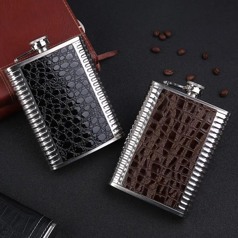 Горячая Распродажа 8oz Москва виски бутылка водки кувшин 304 нержавеющая сталь