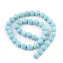 

4/6/8/10/12mm Natural Stone Beads Faceted Turquoise Loose Beads For Needlework Jewelry Making DIY Bracelet Accessories