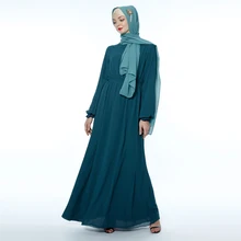 Абая для мусульман, Дубай платье хиджаб восточный женский халат для Для женщин Турция Восточный халат из марокена роковой пакистанские платья Исламская, молитвенная одежда