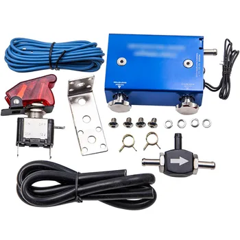 

1-30PSI Universal Adjustable Dual Stage Electroinc Turbo Boost Controller Kit Switch Blue