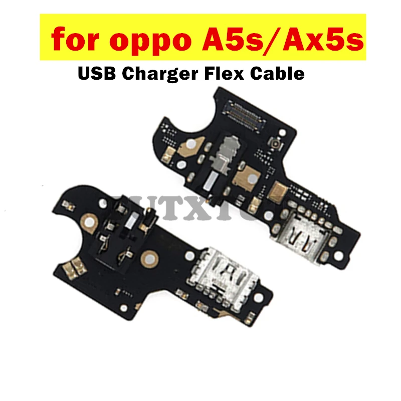 For Oppo A5s Ax5s Usb Charger Dock Connect Earphone Jack Connecting 