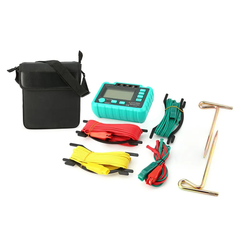 

megohmmeter Insulation tester Digital earth resistance grounding ground ohm meter component 4105A High Sensitive Testing new