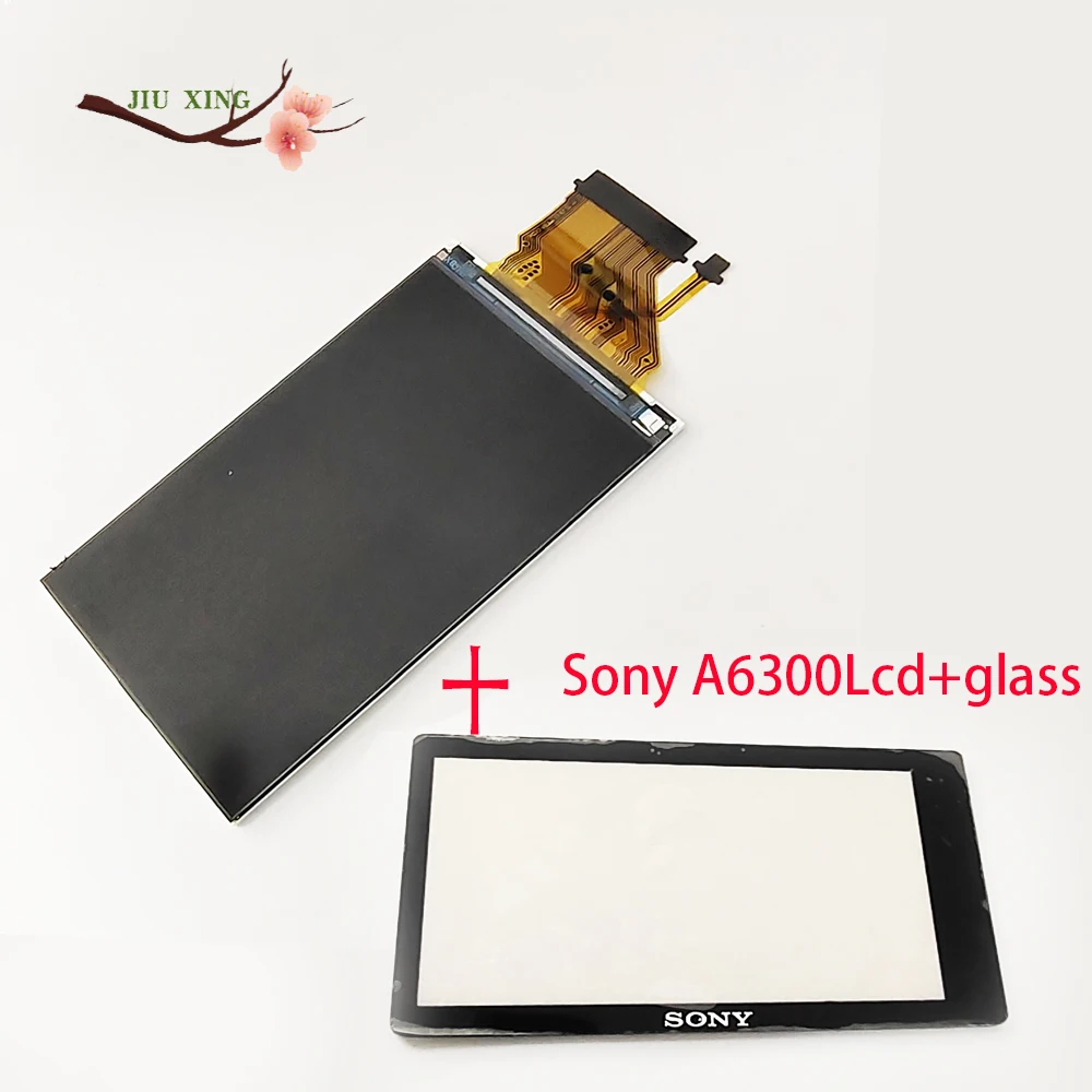 NEW Original LCD Display Screen with glass For Sony ILCE-6300 A6300 Digital Camera Repair Part