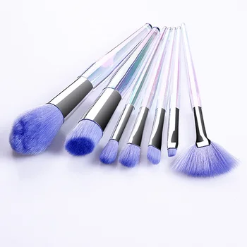 

Shinny 7pcs Unicorn Makeup Brushes Set Flash Change Handle Foundation Face Power Eye Beauty Cosmetic Tool Pincel de maquilla