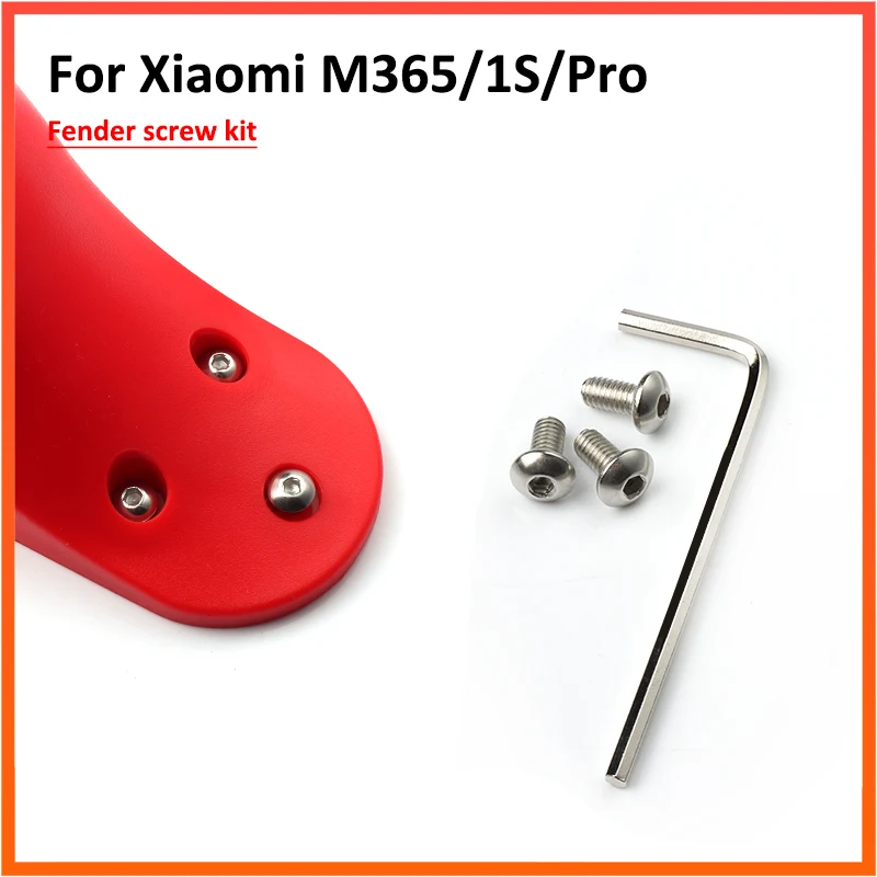Screw Plug Cover Case Scooter Rear-Back Fender Mudguard For Xiaomi-M365/PRO 