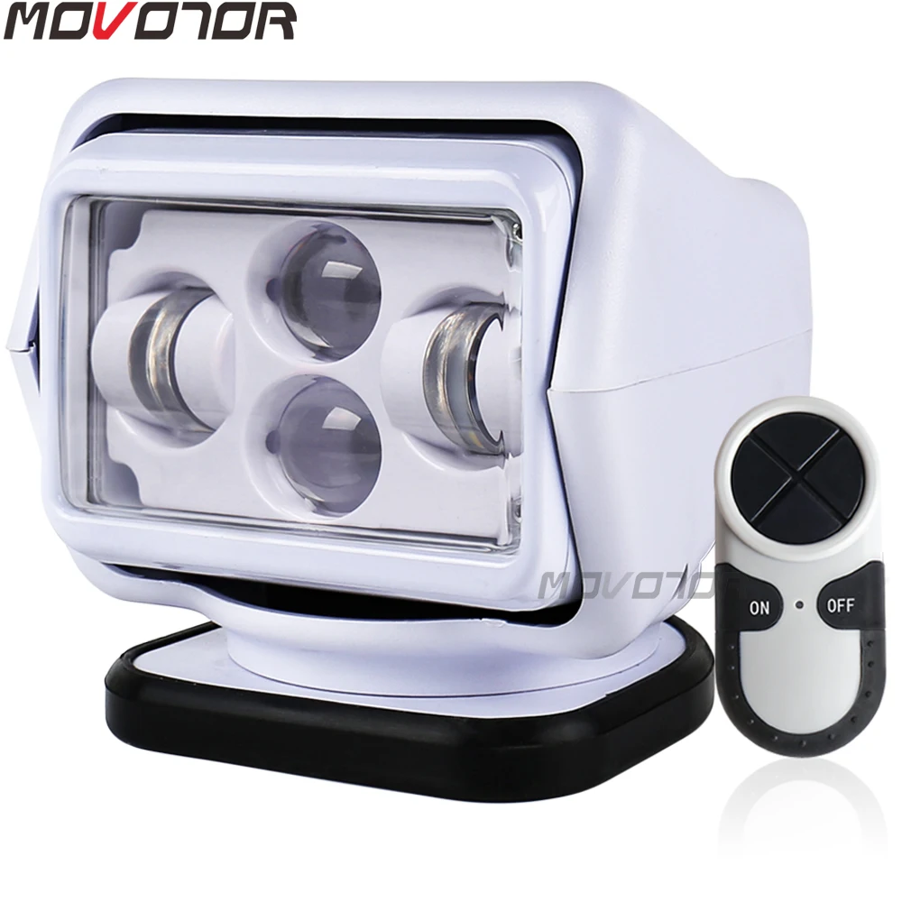 人気新品 Movotor Ledスポットライト12v 24v 60ワット車サーチライトキャンプガーデン狩猟ボートサーチライト 売れ済卸値 Yogafest Me