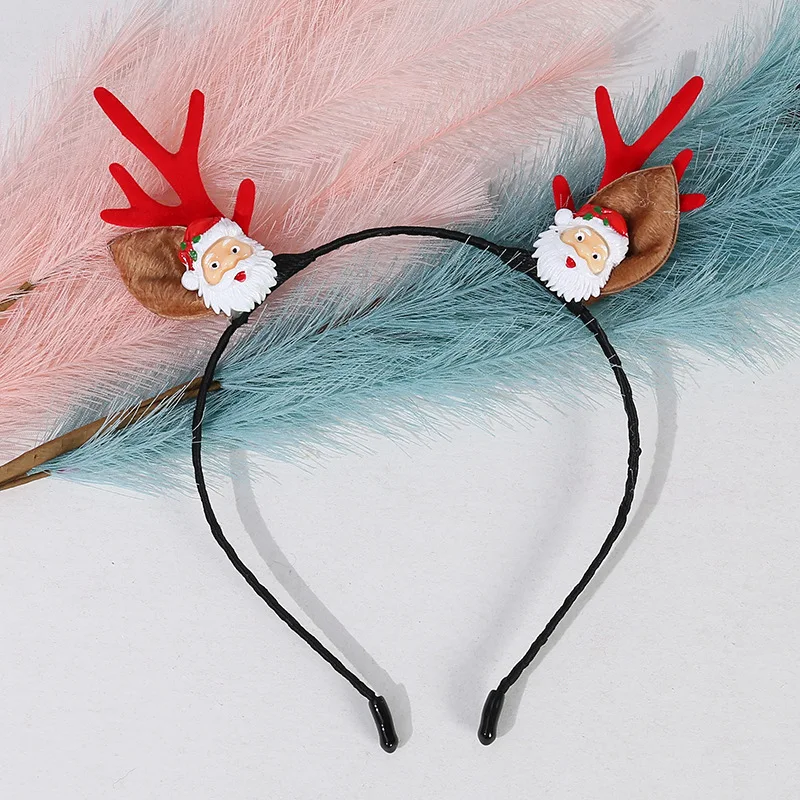 Hairband 6 Новинка года; рождественские заколки с рогами; заколка для волос для девочек; подарки; милые украшения для волос; заколка для волос; Детские Модные аксессуары для волос - Цвет: Hairband 6