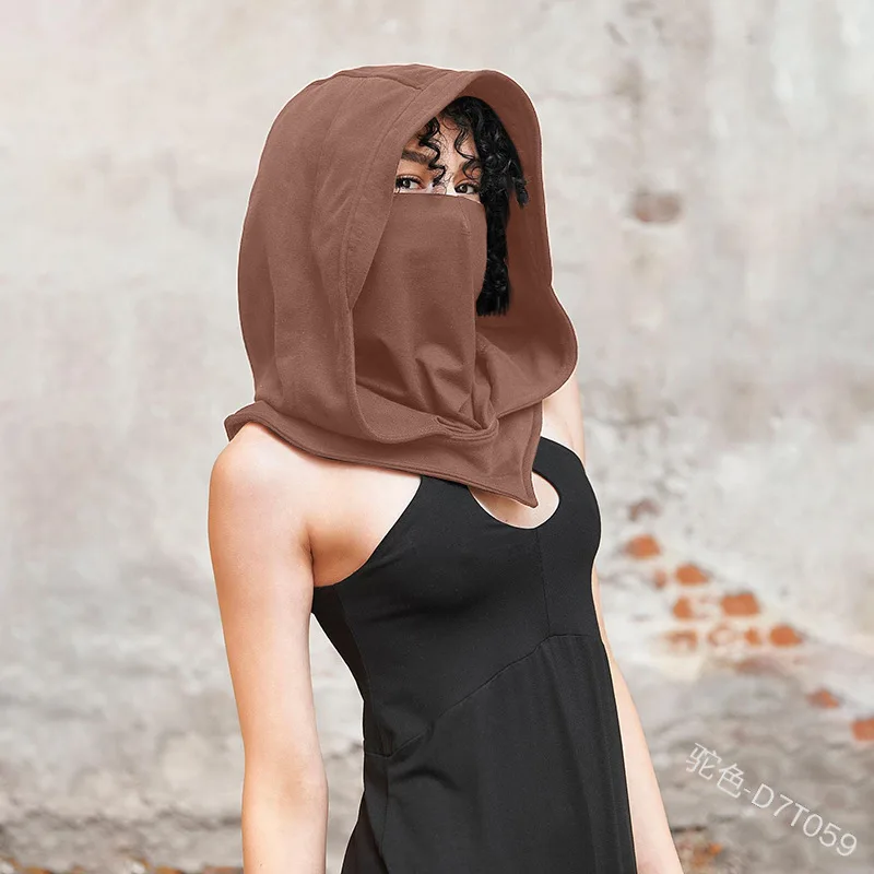 Medieval Renaissance Hooded Capelet Mantle Halloween Wicca Pagan Cosplay Accessory Unisex Vintage Cowl Hat