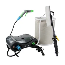 Cheap Car air pump portable + electric washing device  two in one piece machine 12v high pressure pump car wash device