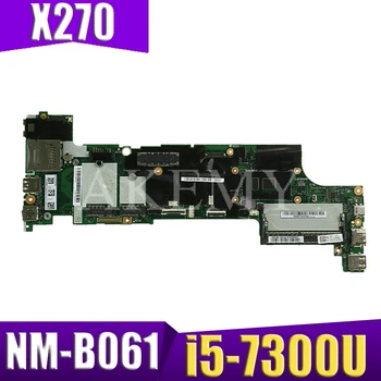 

Laptop motherboard For LenovoThinkpad X270 01LW714 NM-B061 Mainboard Core SR340 i5-7300U DDR3