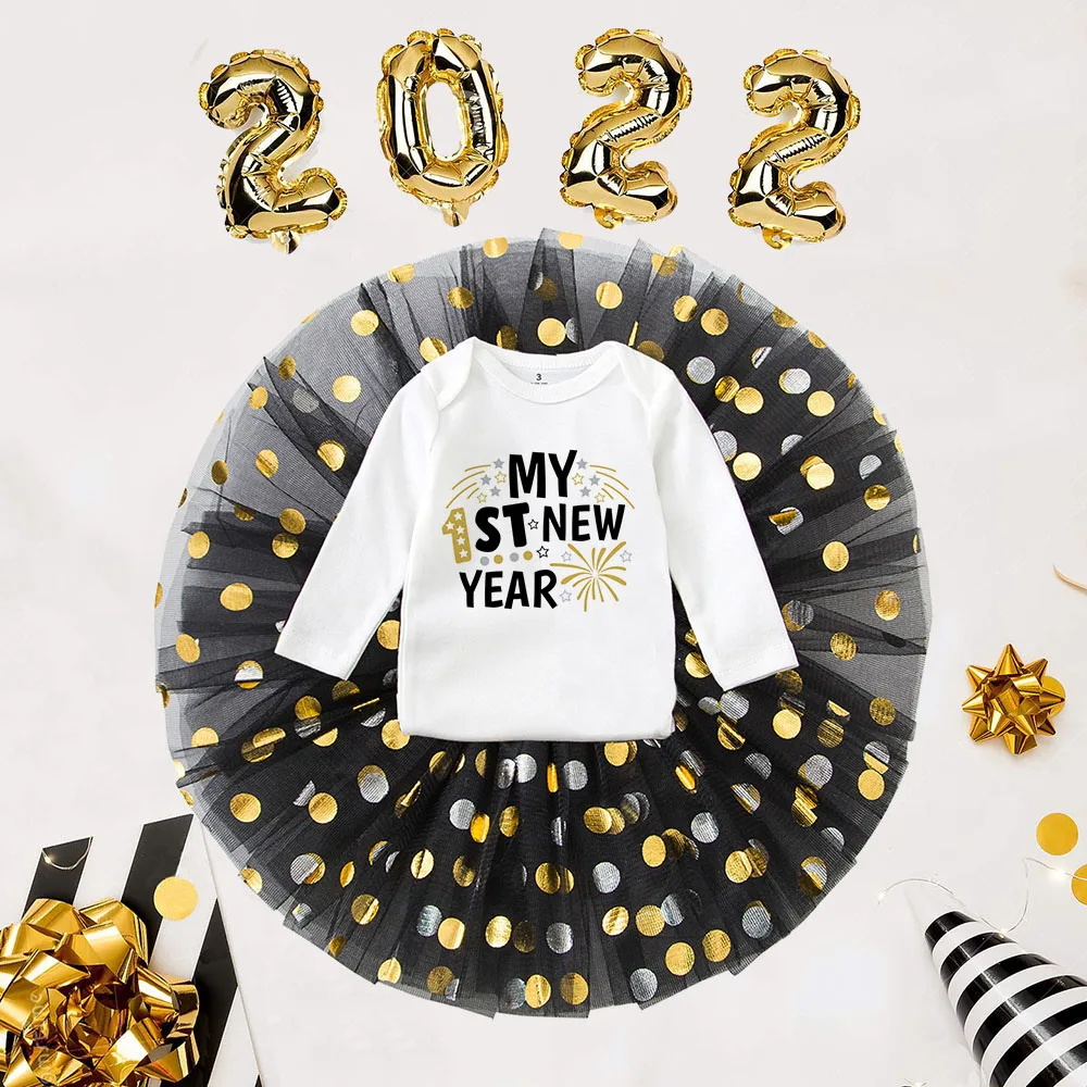 Hello 2022 New Years Eve Girls Outfit 