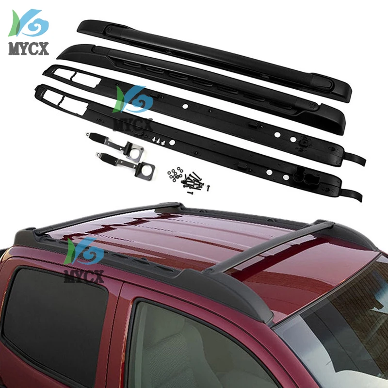 

2018 New aluminium baggage luggage roof rack rail bar for Toyota Tacoma 2005-2012 2013 2014 2015 2016 2017 2018