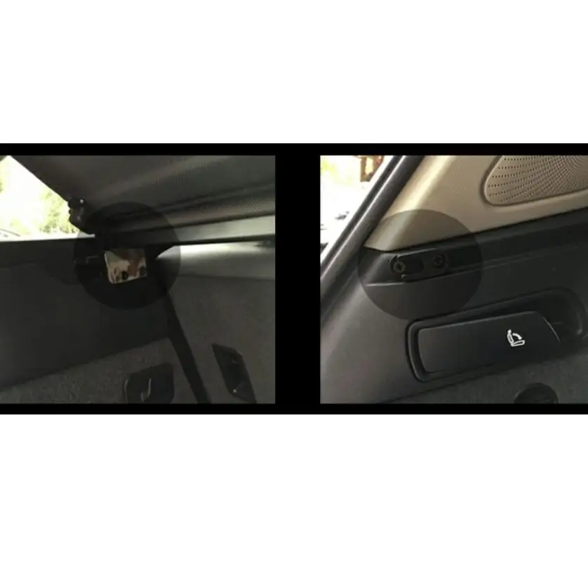 Защитный чехол для заднего багажника для Audi Q5 2010 2011 2012 2013 Высокое качество авто аксессуары
