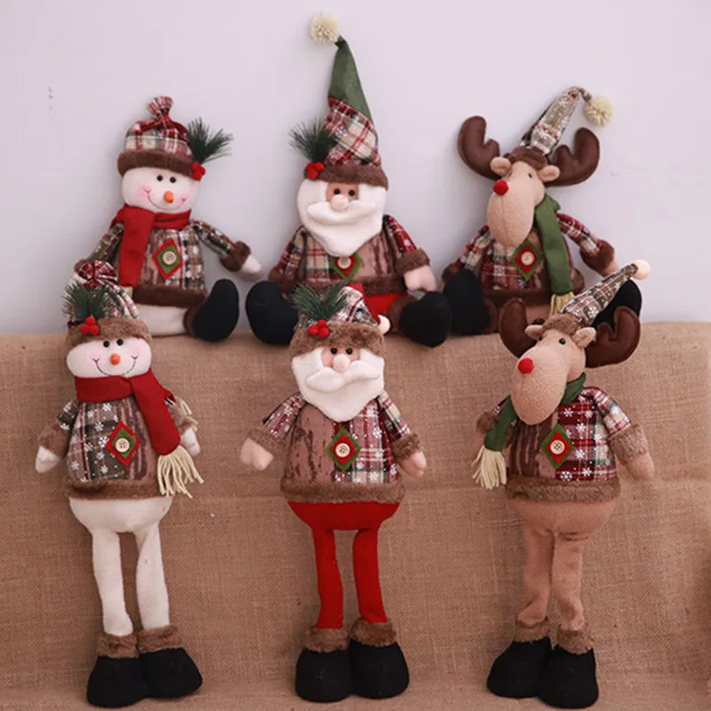 

Christmas Decorations Sitting Posture Old Man Snowman Figure Display Children's Holiday Gifts Shopping Mall Window Decoration El
