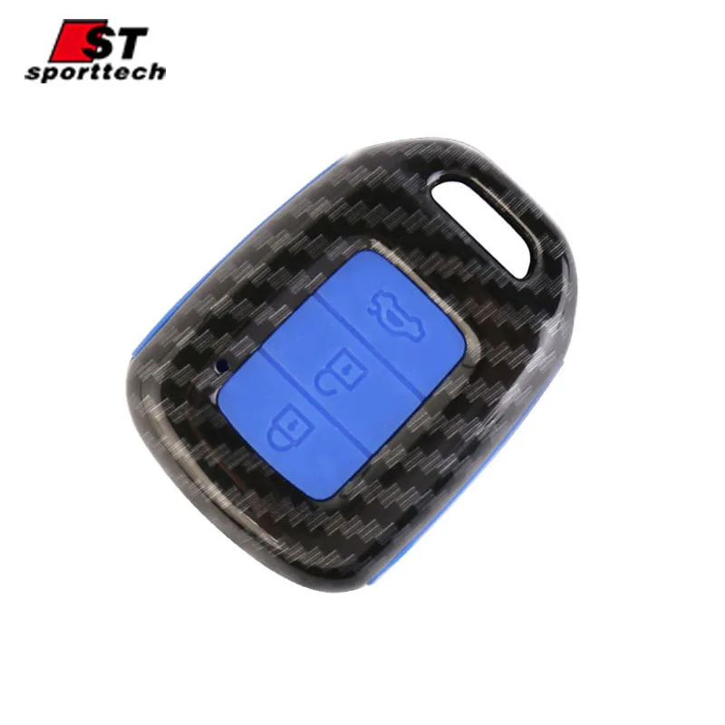 A C 3 Blue 3 автомобильный ключ с кнопкой цепь для Honda CRV FIT Crider Accord Vezel City Avancier URV Jade XRV автомобильный Футляр для ключей крышка аксессуары - Название цвета: A C 3 Blue