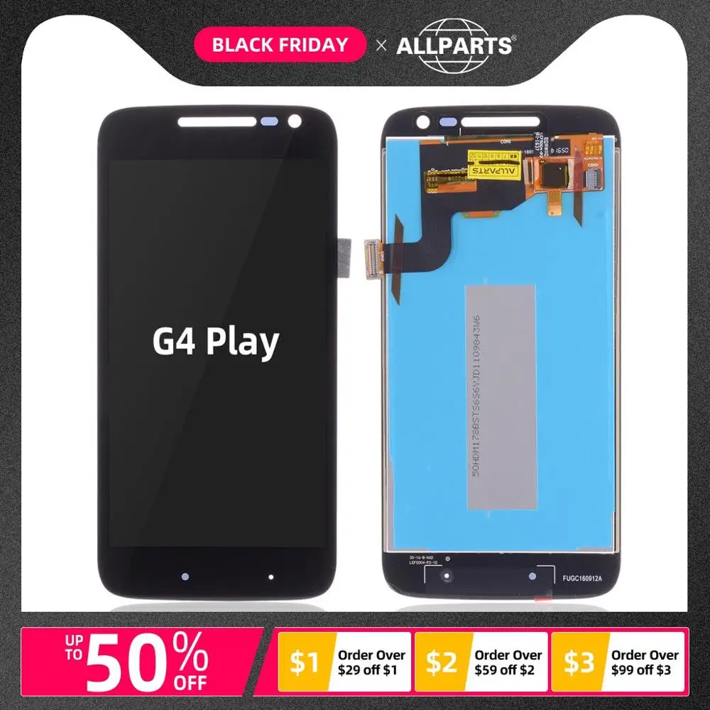 ЖК дисплей для MOTO G4 Play XT1603 сенсорный экран дигитайзер XT1644 XT1640 XT1641 дисплей|Экраны