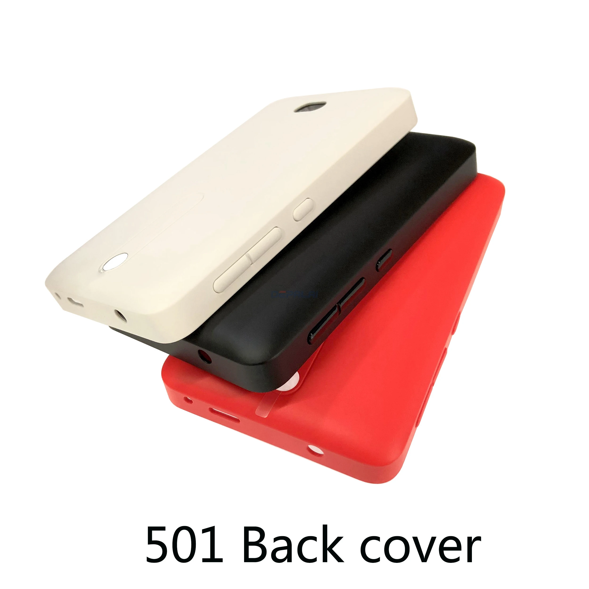 Новая задняя крышка для аккумулятора чехол Nokia Asha 501 502 Microsof lumia 503 с кнопками