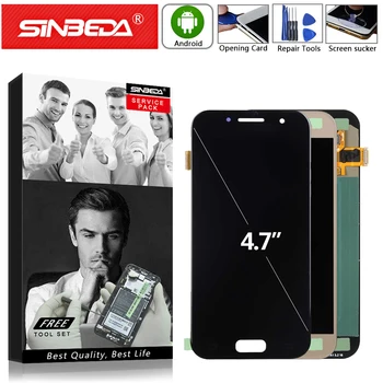 

4.7" AMOLED LCD A320 For Samsung Galaxy A3 2017 LCD Display Touch Screen Digitizer For Samsung A320 Display SM-A320F A320M A320Y
