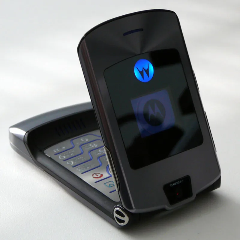 Восстановленное Motorola/Motorola V3i мобильный телефон металлическая складная рукоятка