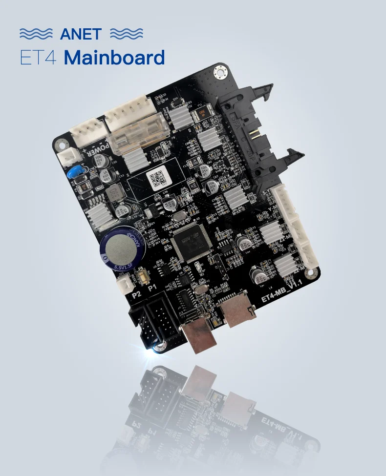 Anet 3d принтер части платы Материнская плата для ET4 TMC 2208 доска