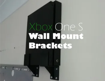

Wall Mount Bracket Holder for Xbox One S X Controller Console Hanging Base Fixed Support Stand 3D Print PLA With Stickers Screws