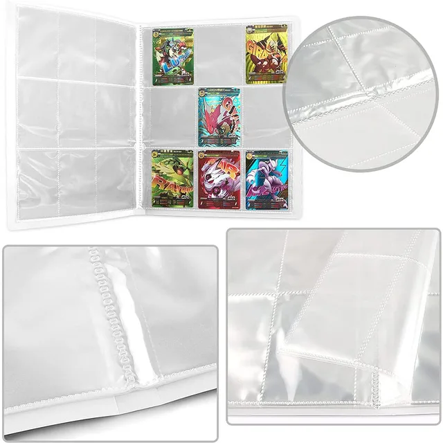 Pokemon 432 Card Album Book Anime Map Game Pokémon cards Cartoon 9 Pocket Collection Holder Binder Folder Top Toys Gift for Kid 4