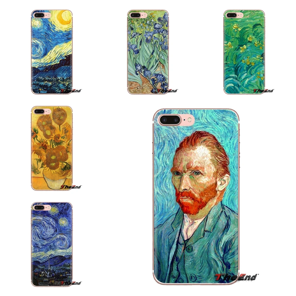 For Oneplus 3T 5T 6T Nokia 2 3 5 6 8 9 230 3310 2.1 3.1 5.1 7 Plus 2017 2018 TPU Skin Case classic Vintage Van Gogh Art Painting |