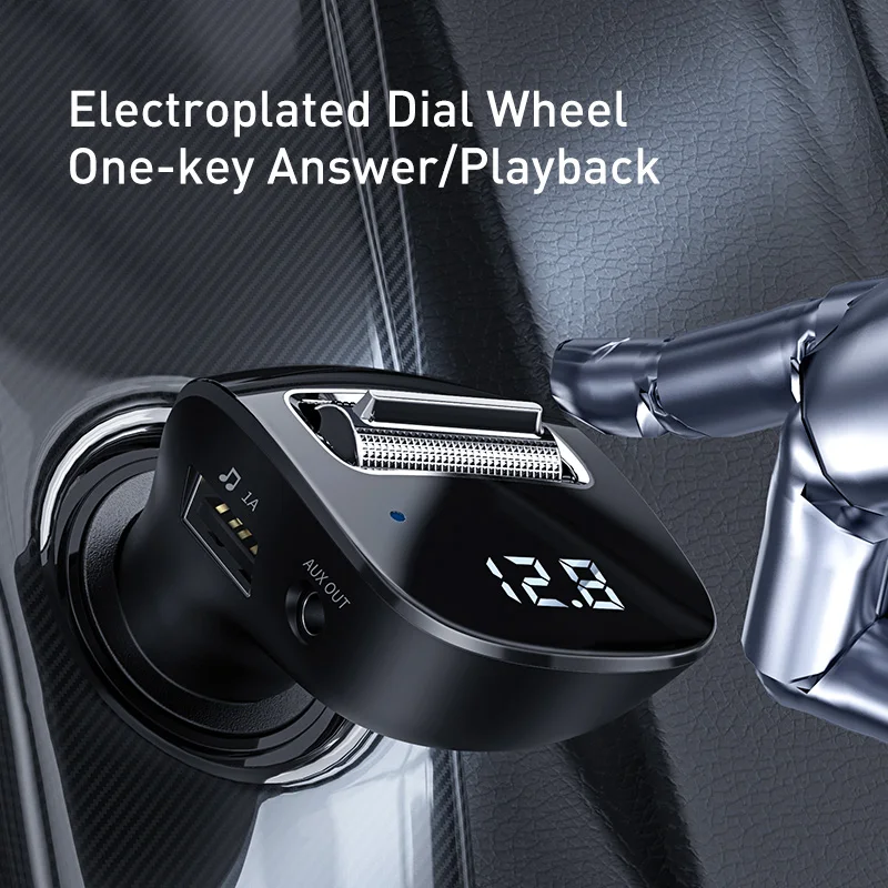 FM трансмиттер Baseus Bluetooth 5 0 два USB порта|FM-трансмиттеры| |