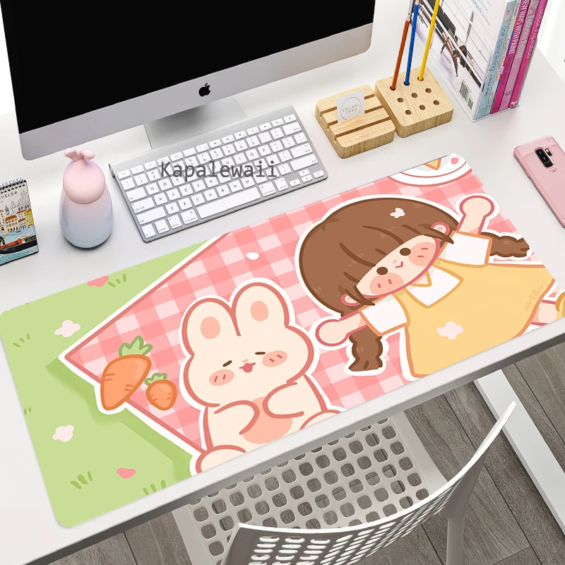 Tapis de souris XXL Kawaii petits dessins animés