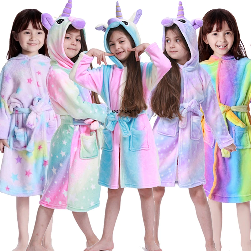 Kids rainbow robe Clearance