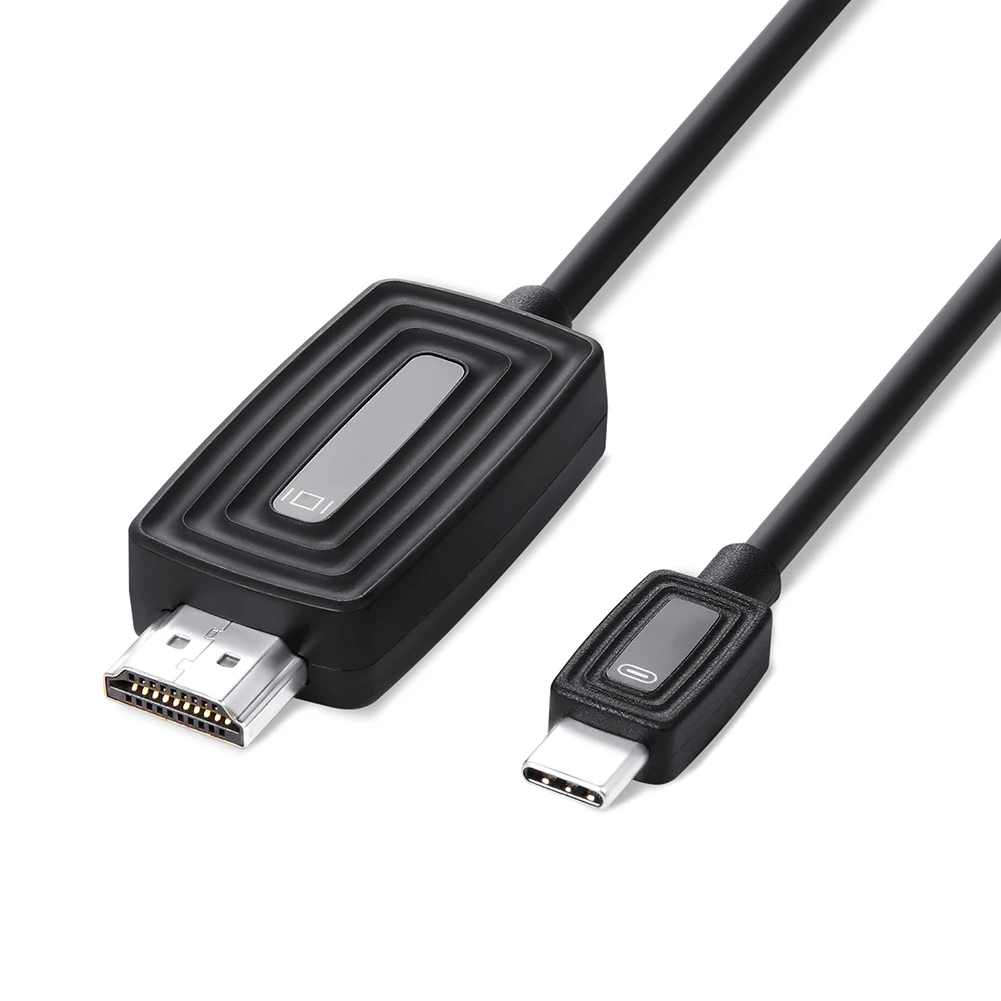USB C к HDMI HD 4k домашний штекер и игровой адаптер кабель компьютер к телевизору мобильный телефон игровой антикоррозийный стабильный с HDCP встречи