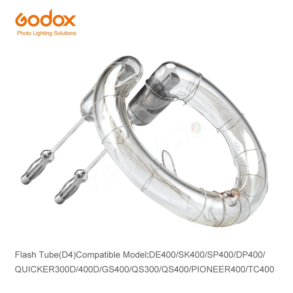 Godox 400Ws профессиональная вспышка трубка подходит для уличной вспышки DE400 TC400 SK400