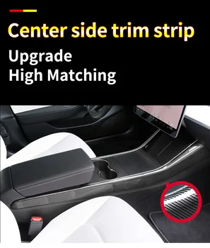 

Center side trim strip for Tesla model 3 accessories/car accessories model 3 tesla three tesla model 3 carbon/accessoires