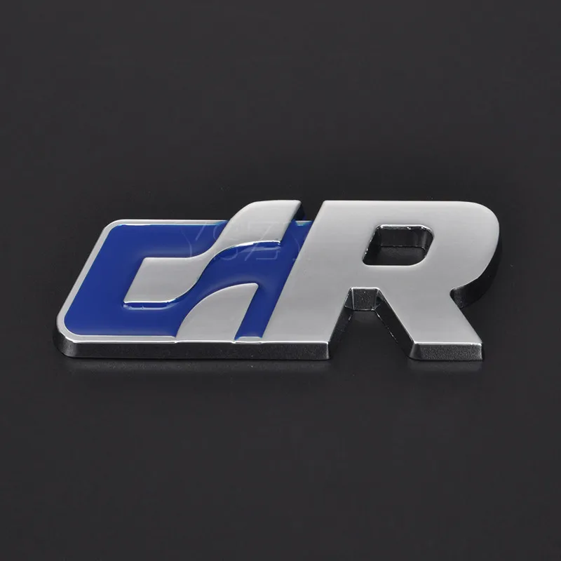 Blue sticker Автомобильный передний капот Гриль Эмблема Авто решетка значок для Volkswagen R Racing VW Sagitar Passat Golf Tiguan Touareg CC GR SR наклейка - Название цвета: Blue sticker