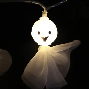 

20 LEDs Light String 4m Battery Operated Glowing Lamp String Home Indoor Decor Light for Halloween Holiday Night Party Supplies