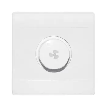 

86 Type Ceiling Fan Adjustment Stepless Speed Controller Wall Switch 220V 10A for 15-300W Dimmer