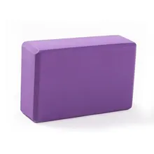 Блоки для йоги высокой плотности нетоксичные EVA легкий пенопластовый кирпич помощь растяжению 120 г