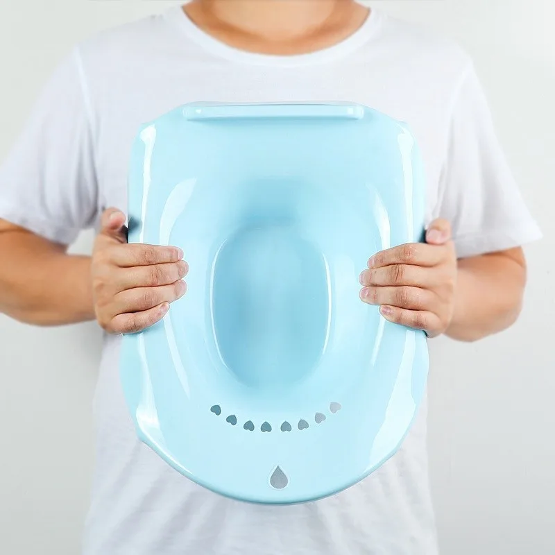 

Household Tub Developing Haemorrhoids Plastic Bucket Bubble Toilet for Wash Butt Toilet Men's Private Parts Hip Bath Bidet