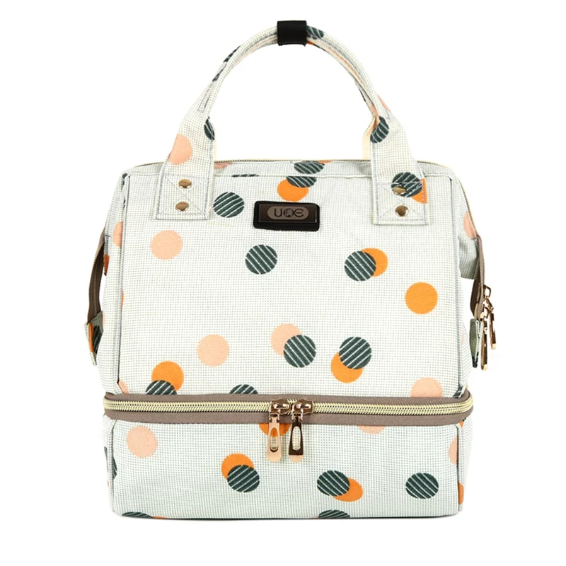 Polka Dot Jiyaru, женские рюкзаки, модные рюкзаки для девочек, портативные сумки для мам, школьные сумки для студентов, дорожные рюкзаки, многофункциональные - Цвет: Polka Dot