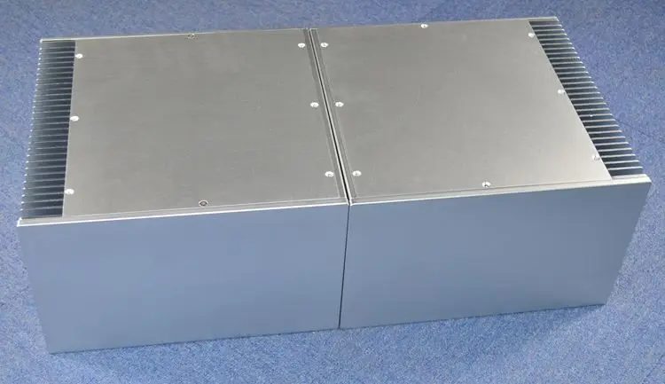 

312*322*200mm(Single)-Wa138 All Aluminum Pure Class a Power Amplifier Luxury Chassis a Pair of Amplifier Chassis House Enclosure