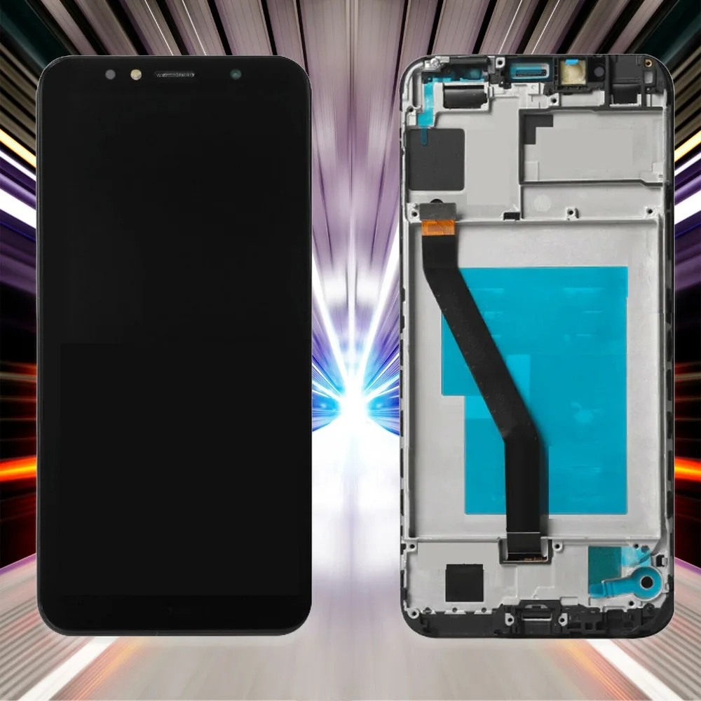 华为荣耀7C带框黑