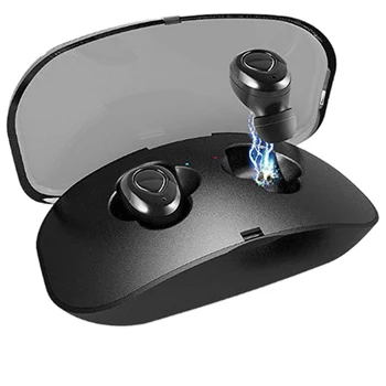 

Binaural Wireless Bluetooth 4.2 Headset Mini Stereo Sport In-ear Headphones Portable In-ear Headset