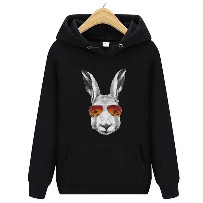 XXXXL толстовка женская осень зима толстовка женская животное, белый медведь толстовки для пар Черные Готические топы Женская одежда