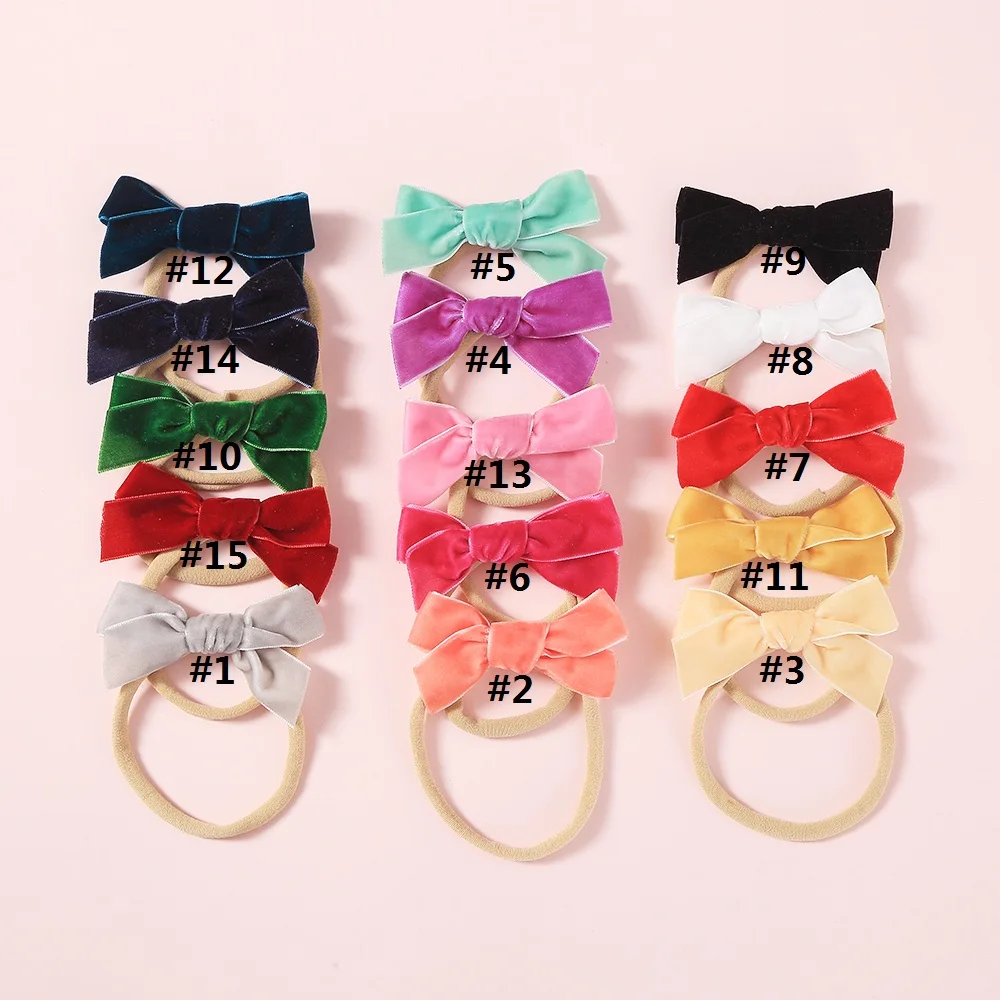 Простой дизайн модный головной убор 3 шт./лот разноцветные повязки Эластичная