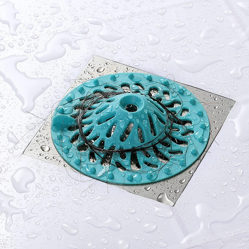 1pcs Kitchen Rubber Bath Tub Sink Floor Drain Plug Strainer Hair Catcher Stopper Filter | Дом и сад