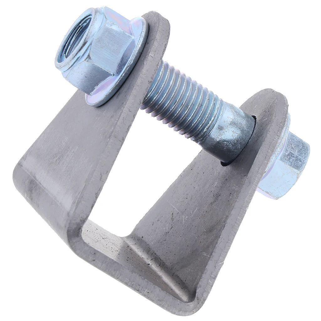 MagiDeal 2pcs Short Straight Weld-On Coil-Over Shock Mounting Bracket