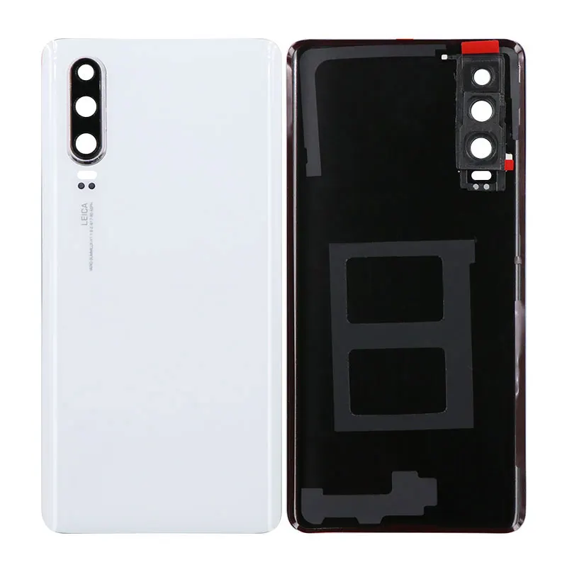 Для huawei P30 Чехол со стеклянной батареей 6,1 дюйма, сменный тонкий защитный чехол для батареи с объективом камеры для huawei P30